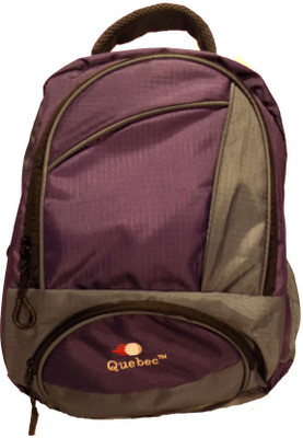 

Quebec TOURISTER BAG 20 L Backpack(Purple, Grey), Grey;purple