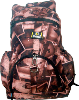 

United Bags Girls Postcard Mojo 13 L Backpack(Multicolor)