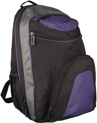 

Zwart 214111 25 L Free Size Laptop Backpack(Black, Purple)