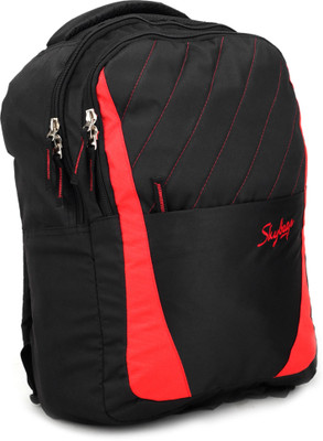 Skybags Backpack(Black, Red)