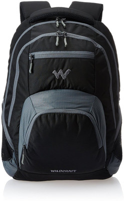 

Wildcraft Blackhole 28.512 L Backpack(Black, Grey)