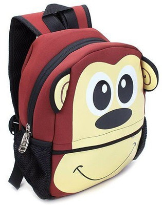 

GeekGoodies Monkey Animal Design School Bag Kids 2.5 L Backpack(Multicolor), Mult