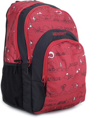 

Wildcraft Sail LD Backpack(Black, Red)