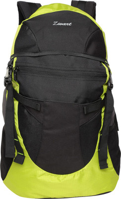 

Zwart CLINROV 35 L Medium Backpack(Black, Green), Grey