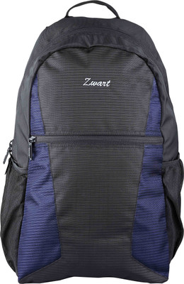 

Zwart Trianor-NB 15 L Laptop Backpack(Black, Blue), Black;navy blue