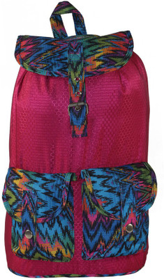 

Bleu Colourful Lightweight 15 L Free Backpack(Multicolor)