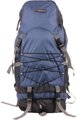 

Bleu Rucksack 60 L Large Backpack(Blue, Black), Black;blue