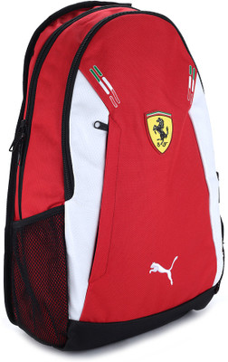 

Puma Ferrari Replica Backpack(Multicolor), Rosso corsa;white and black