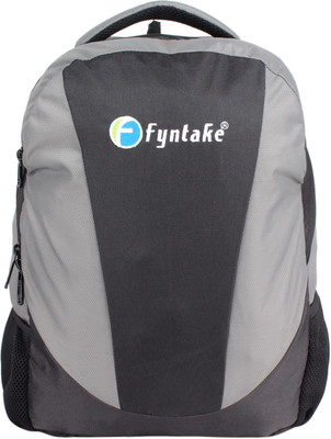 

Fyntake Fyntake ERAM1223 U-BAG 25 L Laptop Backpack(Black), Black & grey