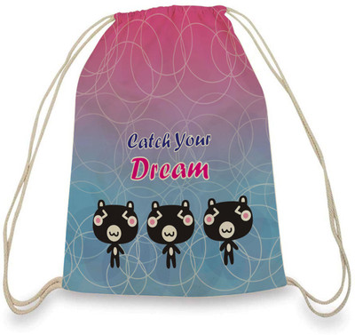 

ColorPlus Db004 1 L Large Backpack(Pink, Blue), Blue;pink