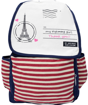

Super Drool Red Designer Printed 9 L Backpack(Red)