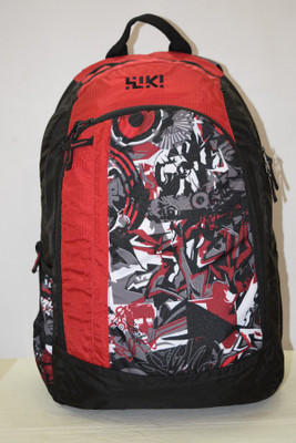 

Wildcraft Battle Hip Hop Laptop Backpack(Multicolor), Red