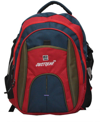 

JustGear JGB_021 36 L Backpack(Multicolor), Red and blue