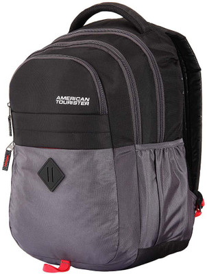 

American Tourister AMT 2016 - Encarta Laptop Backpack(Black, Grey)