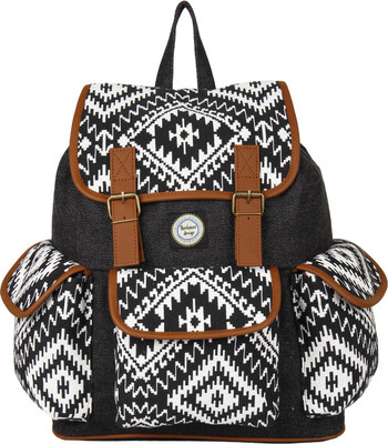 

Anekaant Monochrome 23 L Backpack(Multicolor), Black;grey;white