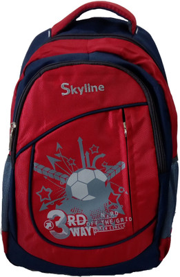 

Skyline 057 21 L Laptop Backpack(Red)