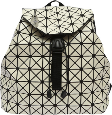 

Pepgirls PG310 16 L Backpack(Beige, Black)