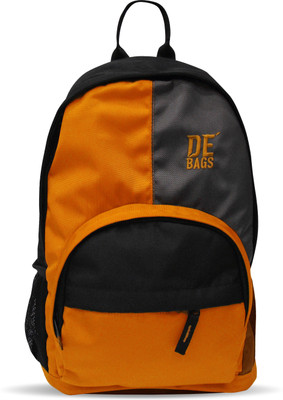 

De' Bags Junior Small-Orange 15 L Backpack(Orange), Mdb junior orange bp/small