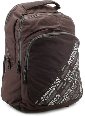 

American Tourister Urbane 016 Backpack(Black, Brown)