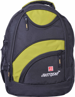

JustGear JG_bp 25 L Backpack(Black), Black and green