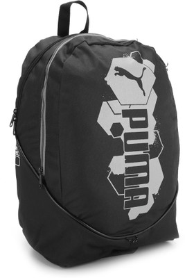 

Puma Backpack(Black, Grey), Black and steel grey