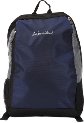 

President TRUE 23 L Laptop Backpack(Blue, Grey)