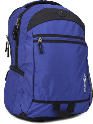 

American Tourister Buzz 06 20 L Laptop Backpack(Blue, Black)