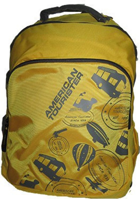 

American Tourister Code 01 Yellow 20 L Backpack(Yellow)