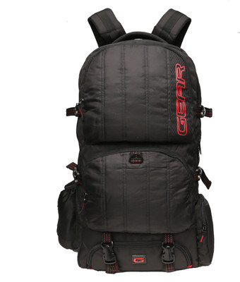 

Gear Eco Rucksack Black Red 33 L Backpack(Black)
