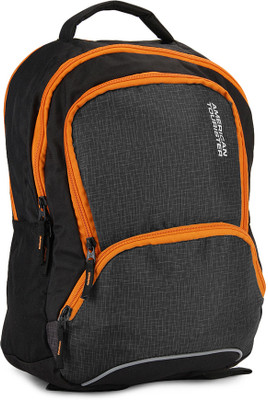 

American Tourister Code 17 Backpack(Grey, Black), Grey and black