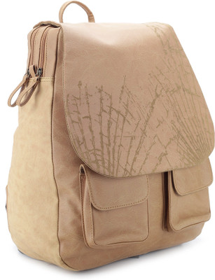 

Baggit L Comet Medium Backpack(Beige, Brown), Rust