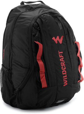 

Wildcraft Vaya 30 L Trolley Laptop Backpack(Black, Red)