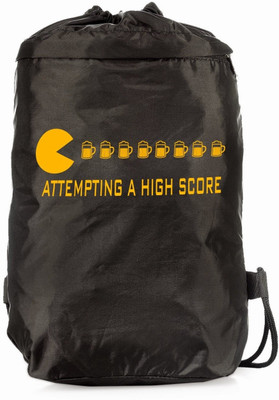 

Campus Sutra String Free Size Backpack(Black)