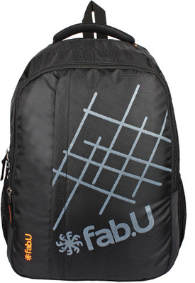 

Fabu Feather light 25 L Laptop Backpack(Black)