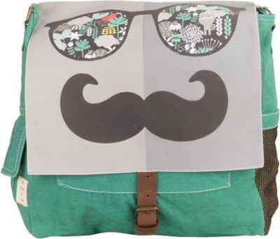 The House of tara Acorn Brown Cotton Canvas Sturdy Messenger Bag for Men  and Women (HTMB 047_Brown) : Amazon.in: Fashion