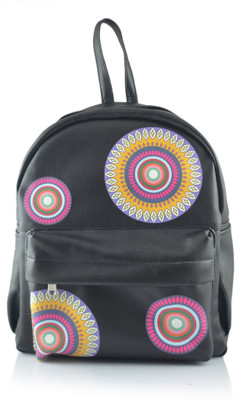 

Shaun Design Multi Geometric 5 L Backpack(Black)