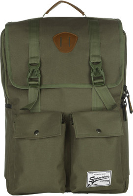 

Impulse Double Pocket Green 20 L Laptop Backpack(Green)