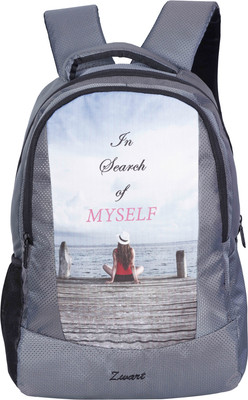 

Zwart FAZER 25 L Backpack(Grey), Grey printed