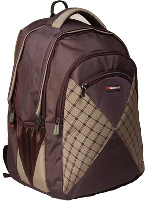 

Harissons Diamond 39 L Free Size Laptop Backpack(Red), Wine and biscuit