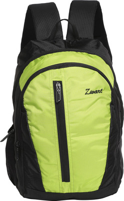 

Zwart KAMAX 20 L Medium Backpack(Black, Green), Black and flourescent green
