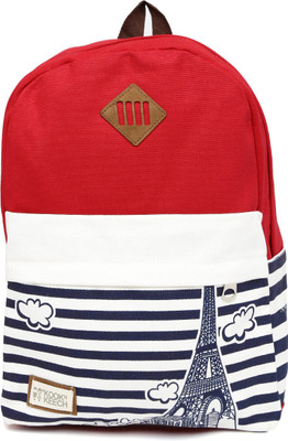 

Kook N Keech Premium 2.2 L Backpack(Red, White)