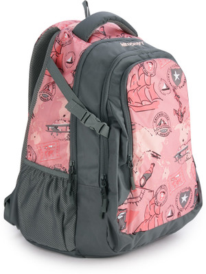 

Wildcraft Aero VO Backpack(Pink, Grey), Peach