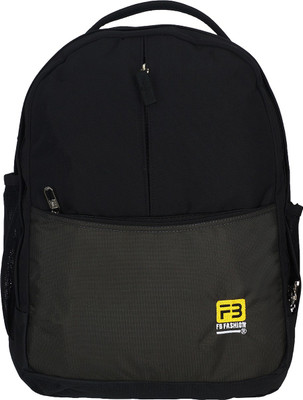 

FB Fashion SB-512 24 L Backpack(Green, Black), Green and black