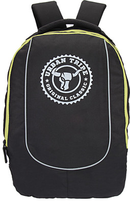 

Urban Tribe Mustang 25 L Laptop Backpack(Black, Green)