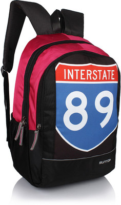 

Suntop Sportstar 20 L Backpack(Black, Pink)