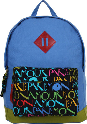 

Anekaant Paris 16 L Backpack(Multicolor), Blue