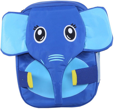 

Bleu School Kids Bag - 14 Inches - Baby Elephant boys Girls Bag - 23 14 L Backpack(Blue), Royal blue