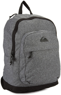 

Quiksilver Dart Backpack(Grey, Black), Black heather
