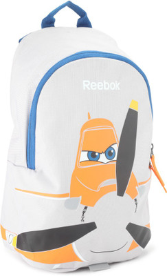 

REEBOK Dis S Planes Bp Backpack(Grey, Blue, Orange), Solid light grey