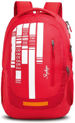 Skybags lazer 02 Red 29 L Backpack(Red, White)